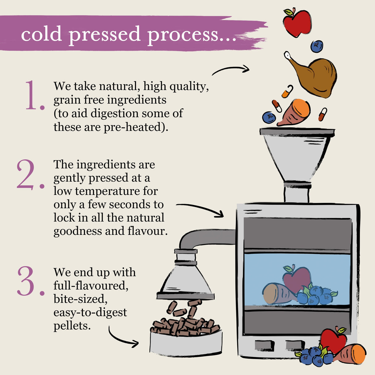 Forthglade Cold Pressed Duck Grain Free Dry Dog Food