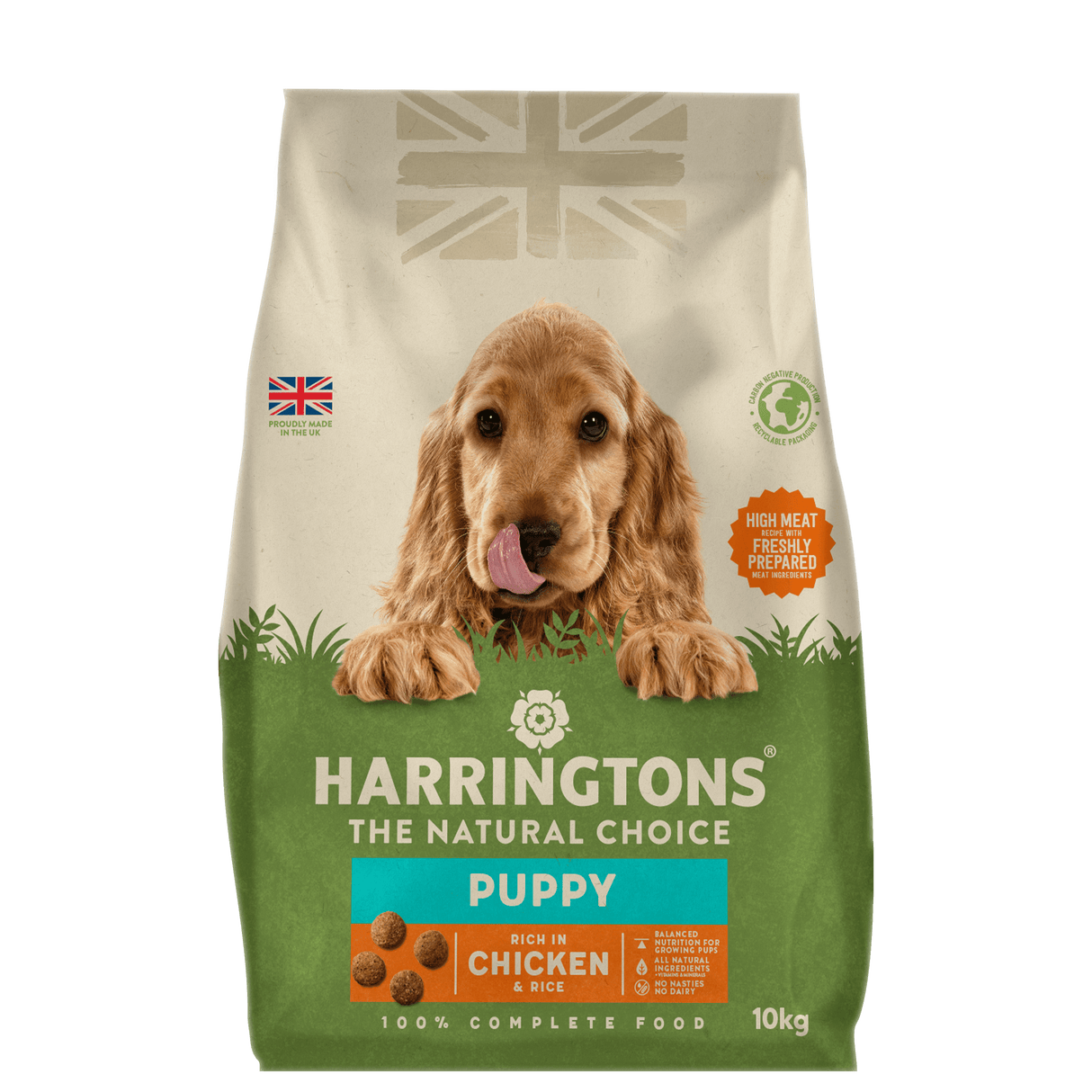 Harringtons Puppy Rich in Chicken & Rice Dry Food - 10kg