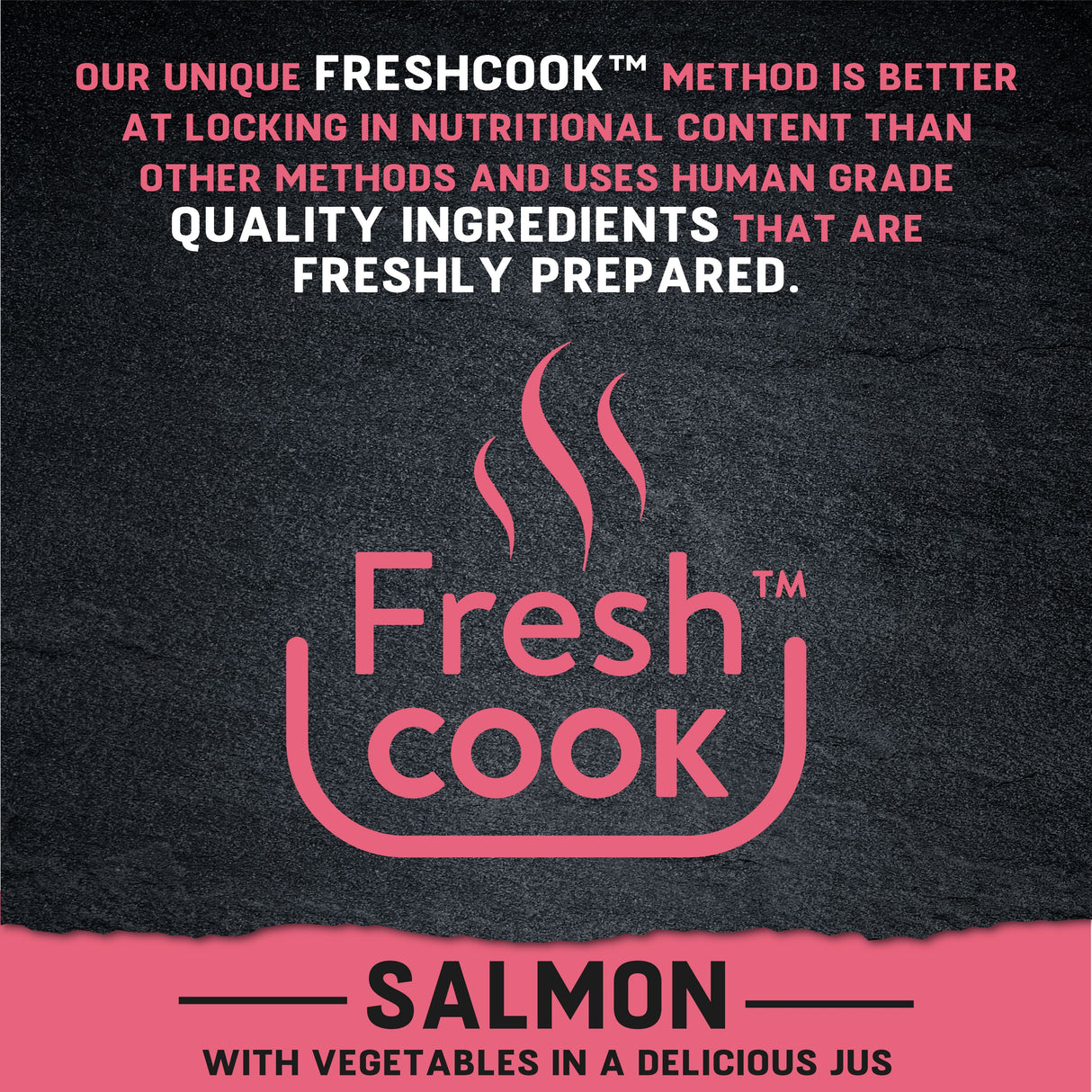 Harringtons Just 6 Salmon with Veg & Gravy Grain-Free Wet Dog Food - 8 x 380g