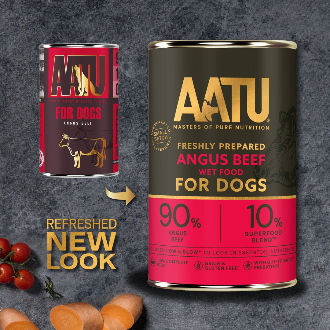 AATU Angus Beef Wet Dog Food, AATU, 6*400g