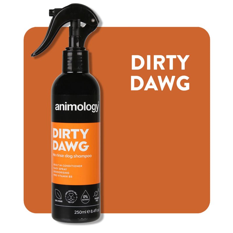 Animology Dirty Dawg No Rinse Dog Shampoo - 6 x 250ml, Animology,