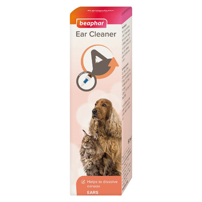 Beaphar Ear Cleaner for Cats & Dogs - 3 x 50ml, Beaphar,