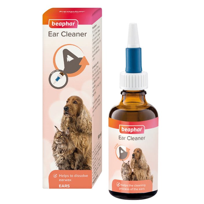 Beaphar Ear Cleaner for Cats & Dogs - 3 x 50ml, Beaphar,