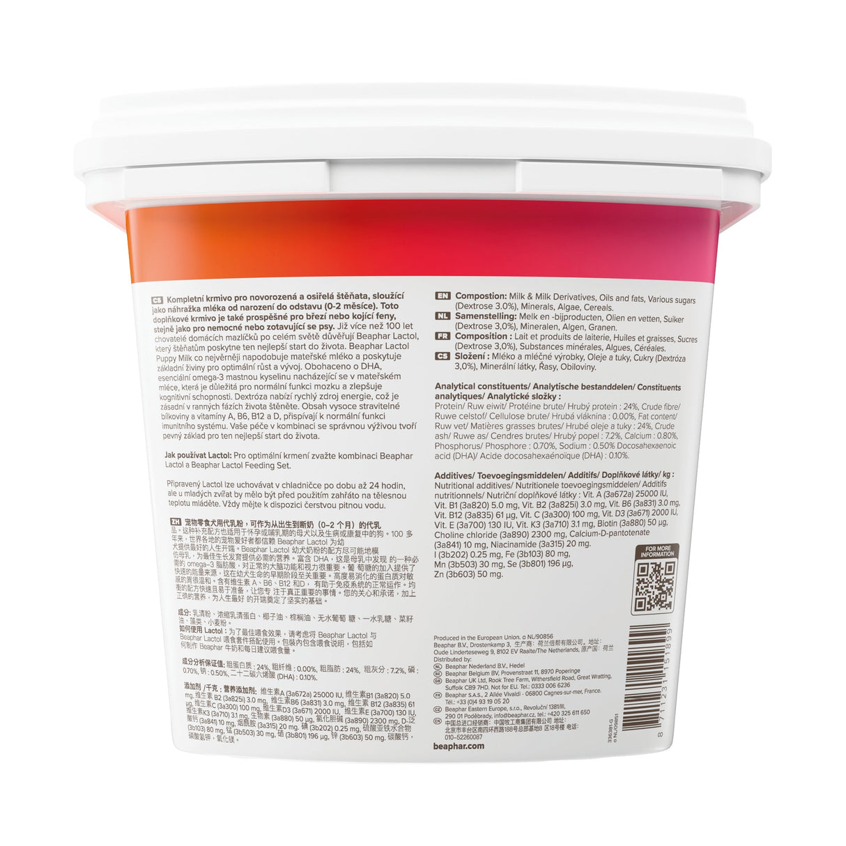 Beaphar Lactol Milk Replacer for Puppies, Beaphar, 2 kg