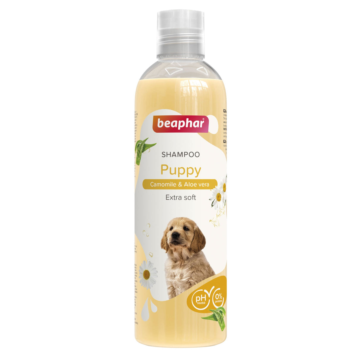 Beaphar Puppy Shampoo with Camomile & Aloe Vera - 6 x 250ml, Beaphar,