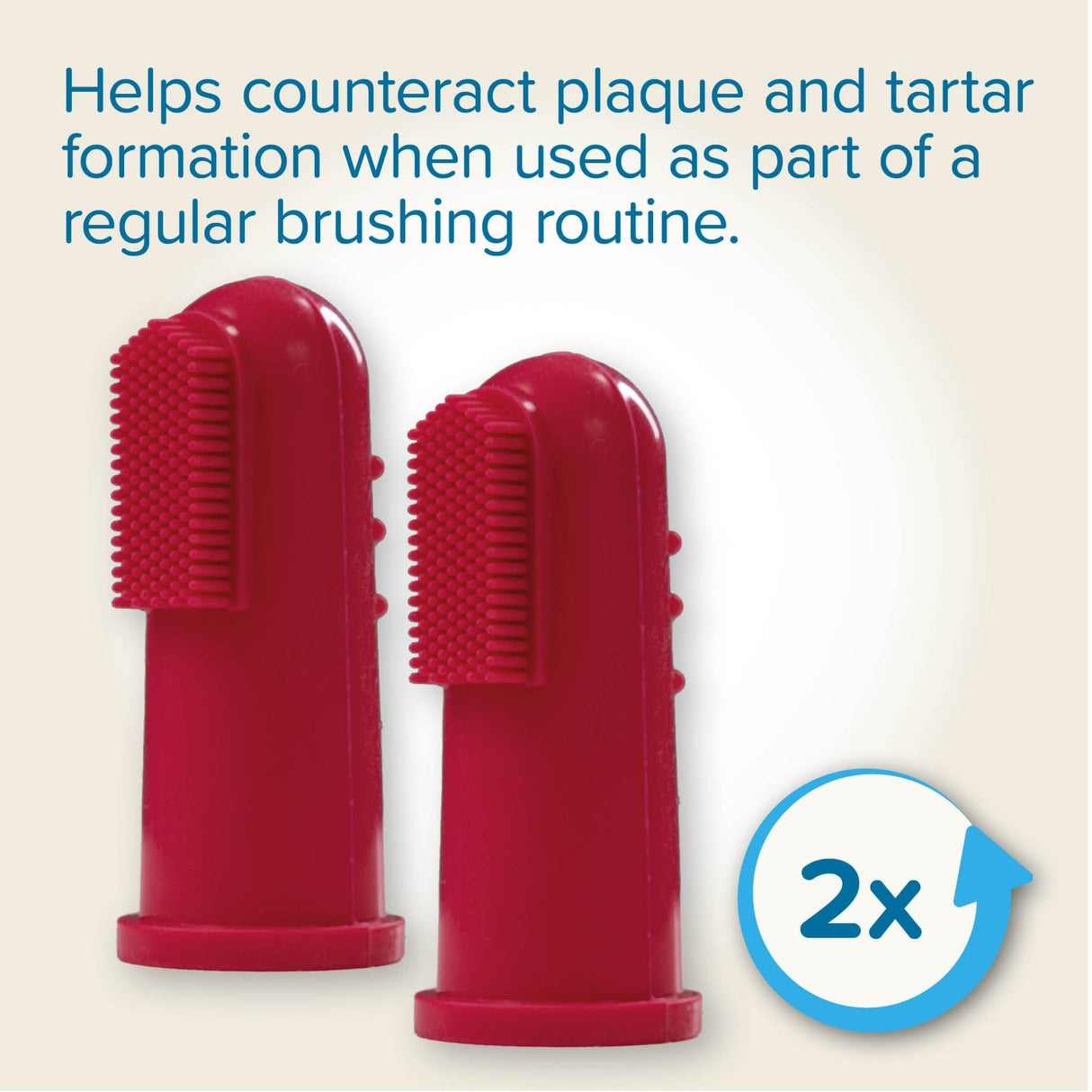 Beaphar Soft Finger Toothbrush for Dogs and Cats - 6 Pack, Beaphar,