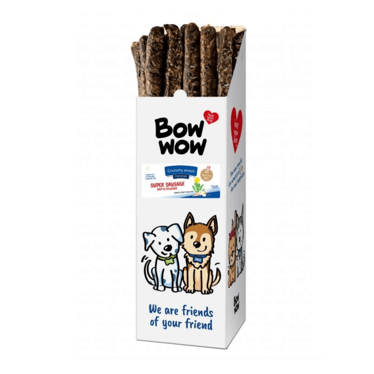 Bow Wow Super Sausage Dog Treats, Bow Wow,