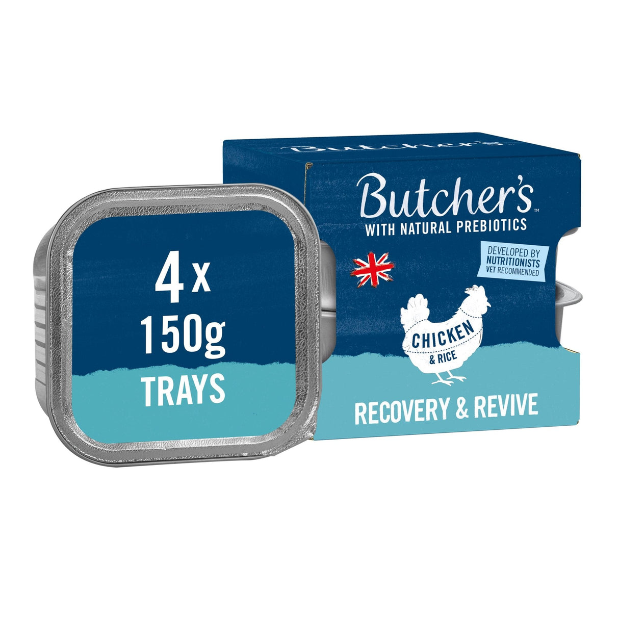 Butcher's Recovery & Revive Adult Wet Dog Food Trays 6x (4x150g), Butcher's,