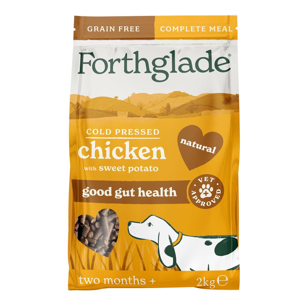 Forthglade Cold Pressed Chicken Grain Free Dry Dog Food, Forthglade, 2 kg