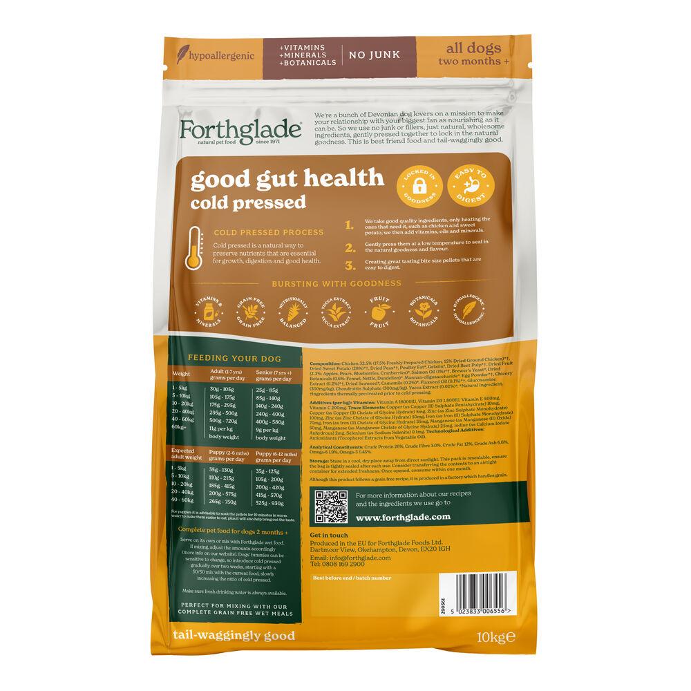 Forthglade Cold Pressed Chicken Grain Free Dry Dog Food, Forthglade, 2 kg