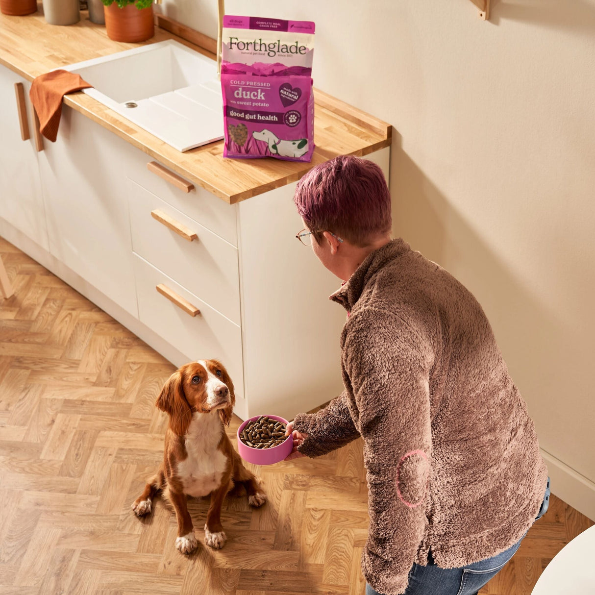 Forthglade Cold Pressed Duck Grain Free Dry Dog Food, Forthglade, 6 kg