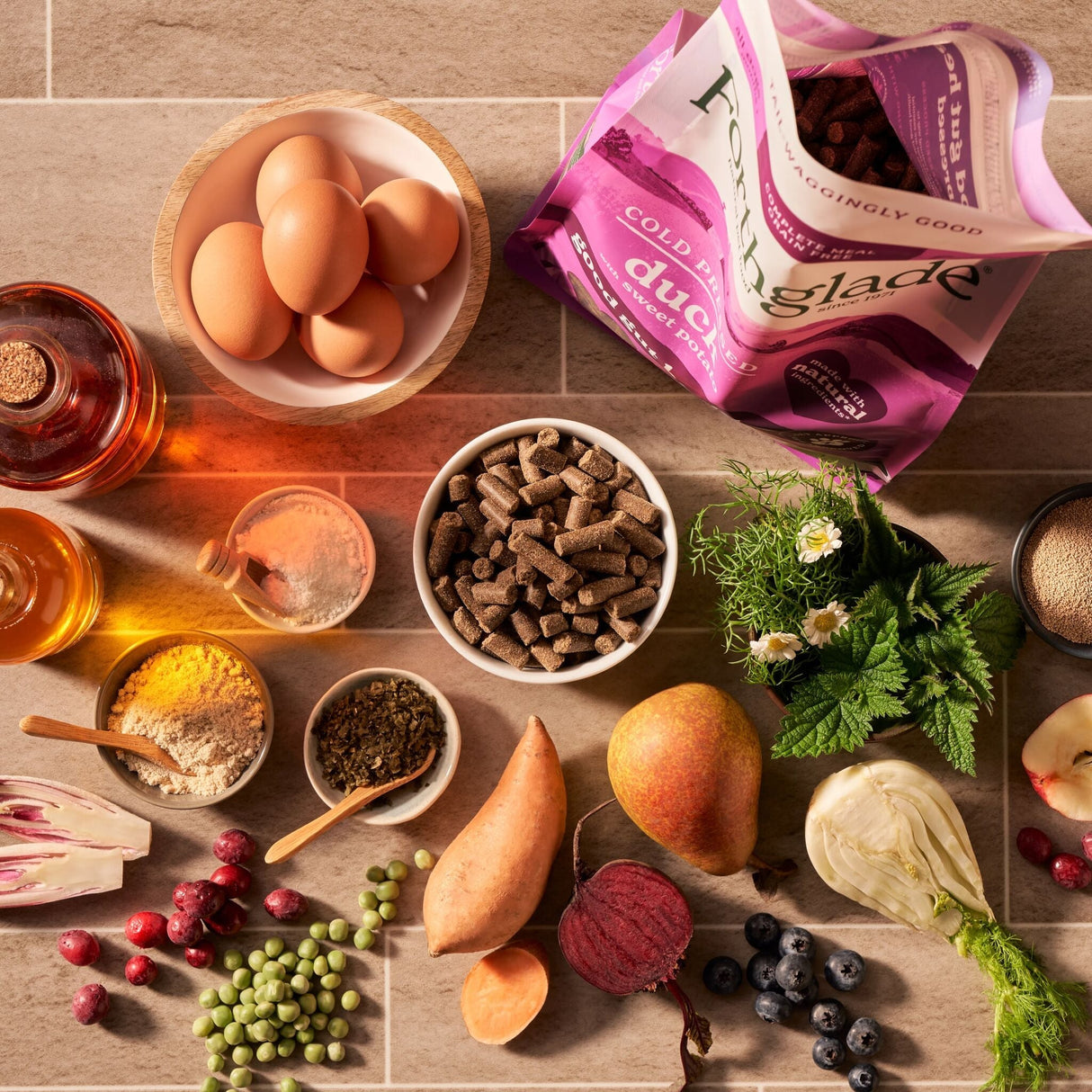 Forthglade Cold Pressed Duck Grain Free Dry Dog Food, Forthglade, 6 kg