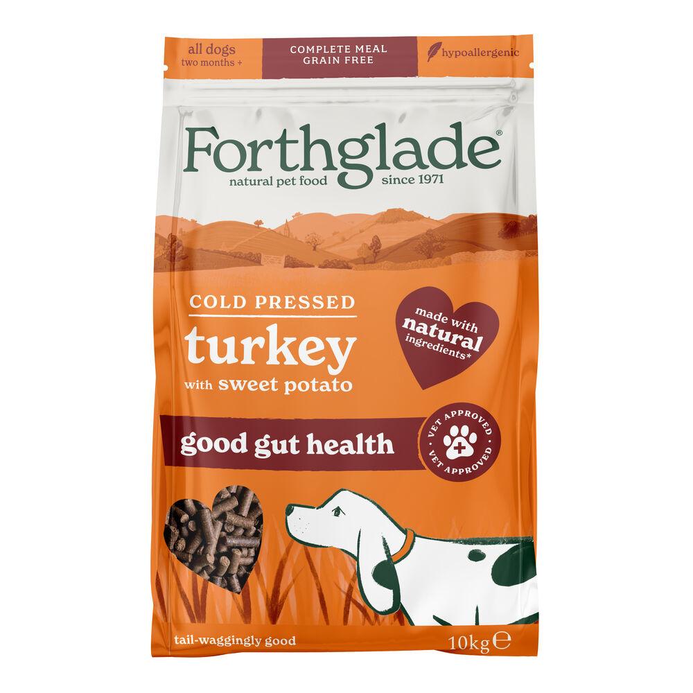 Forthglade Cold Pressed Turkey Grain Free Dry Dog Food, Forthglade, 10 kg