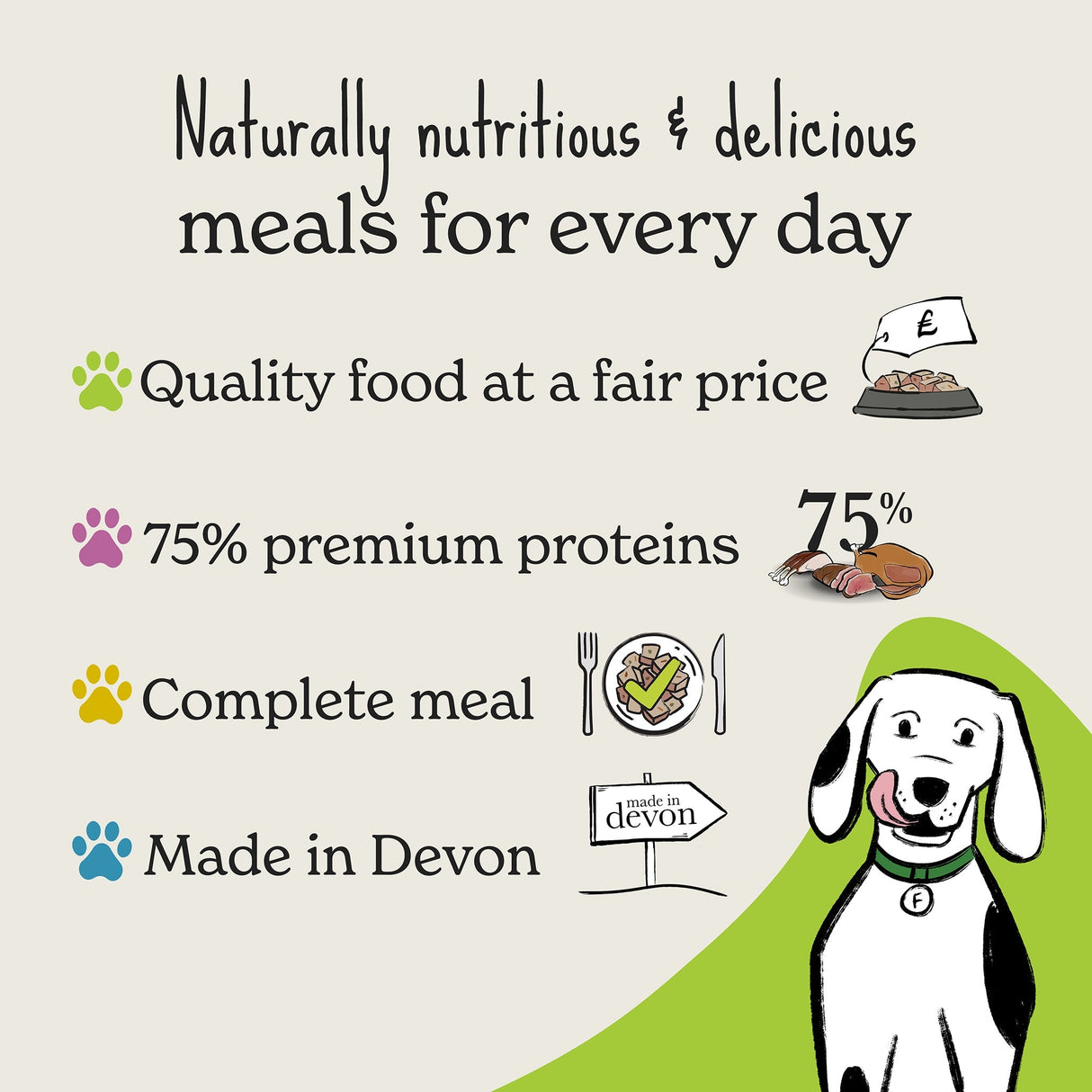 Forthglade Gourmet Grain Free Beef & Wild Boar Wet Dog Food - 7 x 395g Trays, Forthglade,