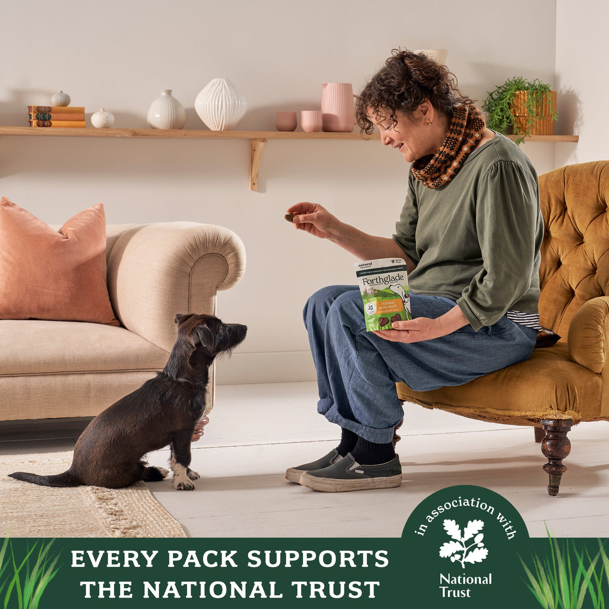 Forthglade National Trust Chicken & Duck Dog Treats - 8 x 90g, Forthglade,