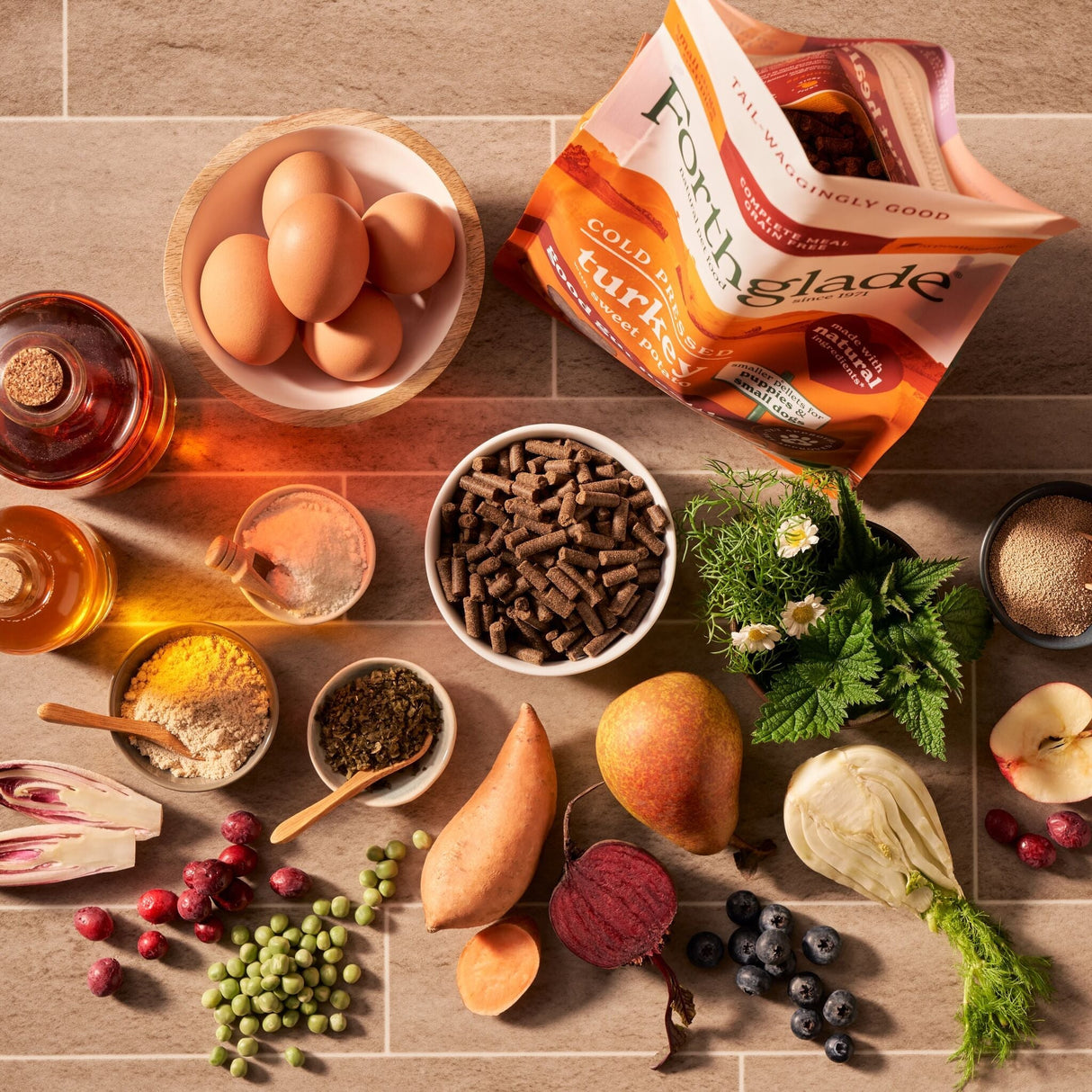 Forthglade Small Breed & Puppy Cold Pressed Turkey Dry Food - 2 kg, Forthglade,