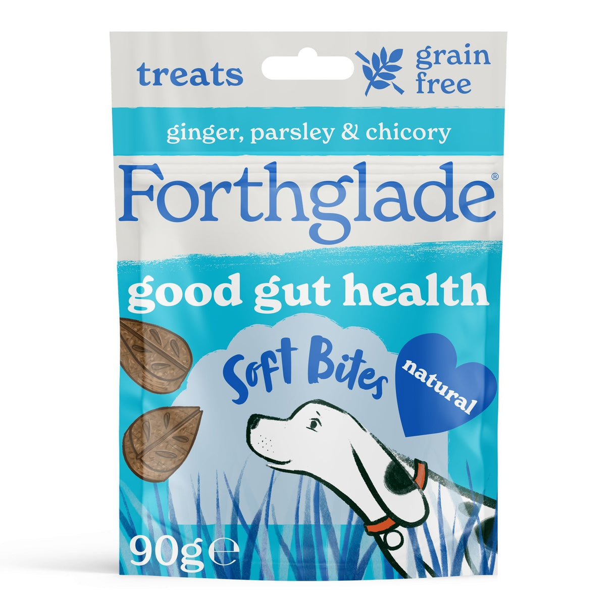 Forthglade Soft Bites Grain Free Digestive Health Treats - 8 x 90g, Forthglade,