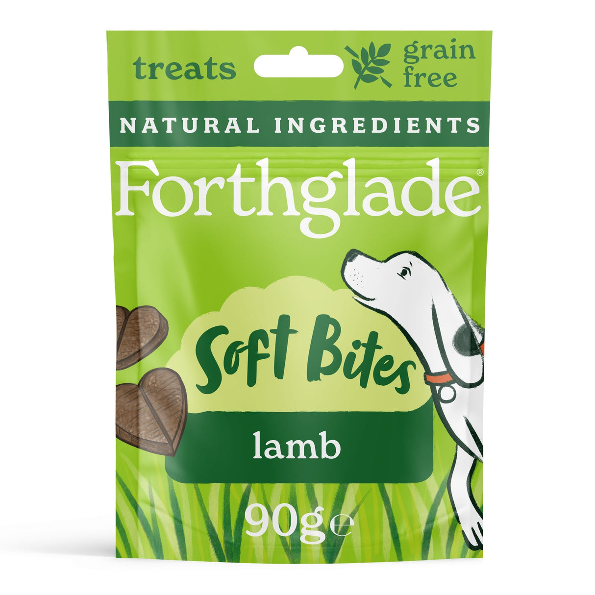 Forthglade Soft Bites Lamb Dog Treats - 8 x 90g, Forthglade,