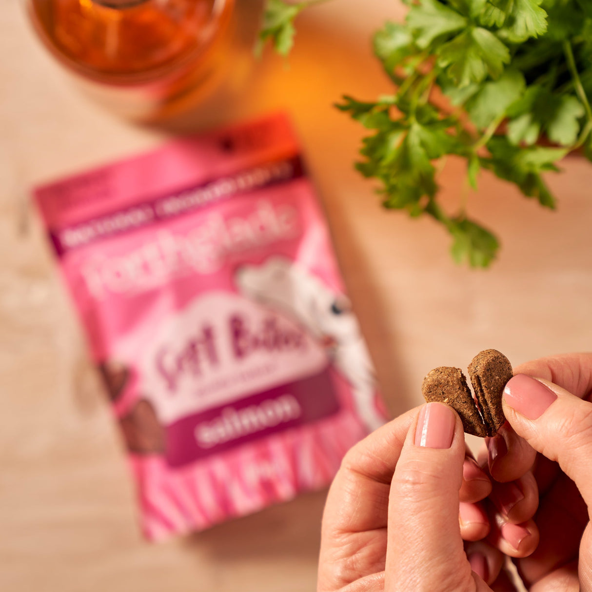 Forthglade Soft Bites Salmon Dog Treats - 8 x 90g, Forthglade,