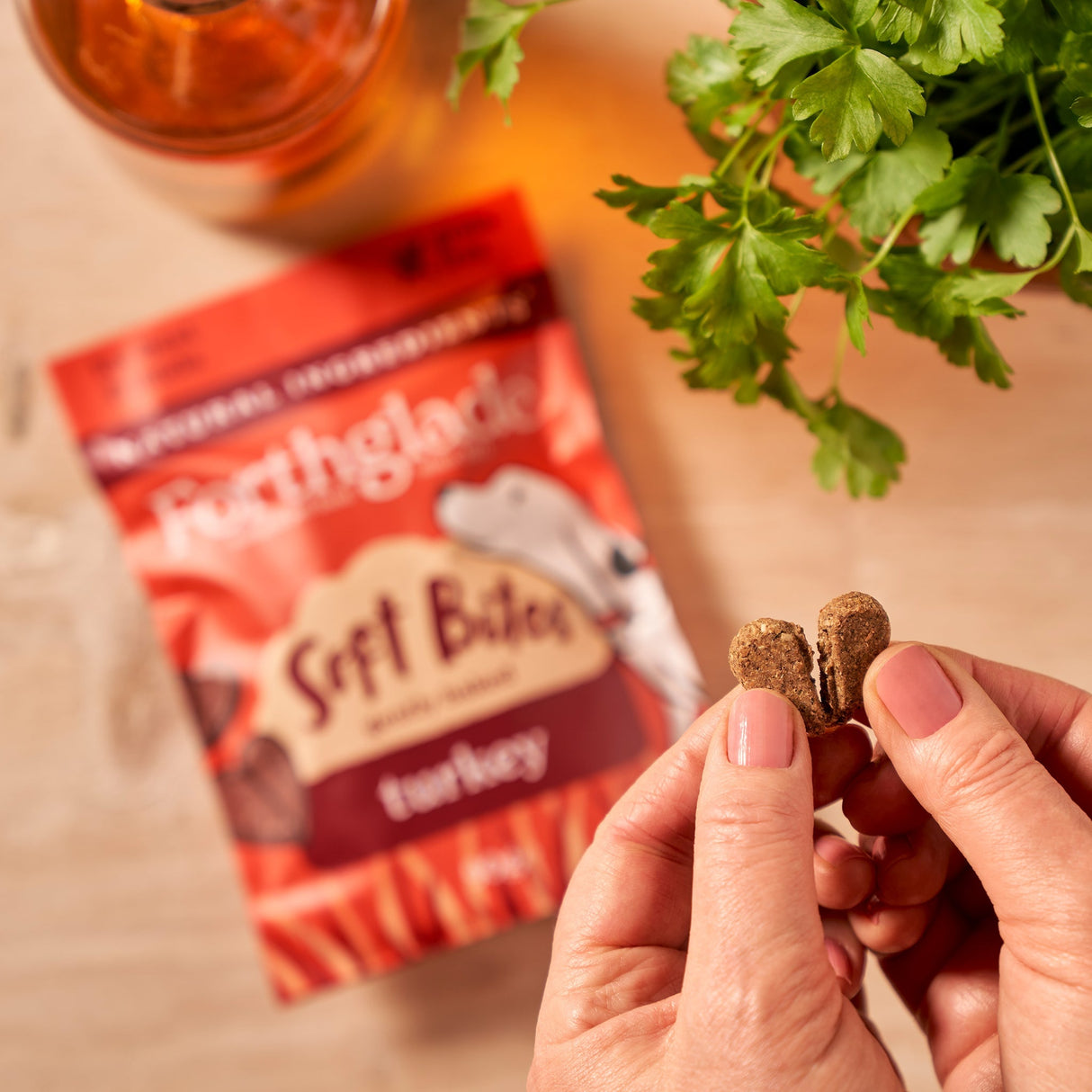 Forthglade Soft Bites Turkey Dog Treats - 8 x 90g, Forthglade,