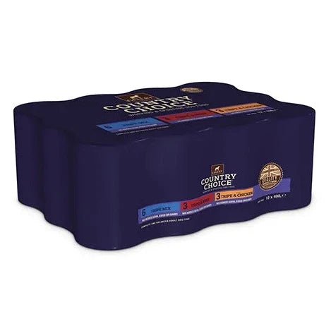 Gelert Country Choice Adult Dog Tripe Variety Dog Food 12x400g, Gelert,