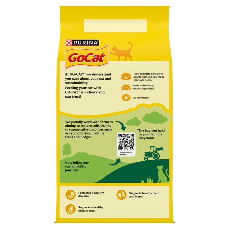 Go - Cat Herring with Veg Dry Adult Cat Food, Go - Cat, 4 kg