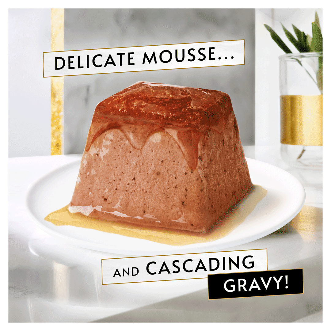 Gourmet Revelations Mousse with Salmon Wet Cat Food 6x (4x57g), Gourmet,