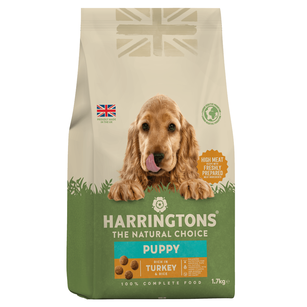 Harringtons Puppy Rich in Turkey & Rice Dry Food, Harringtons, 4 x 1.7kg