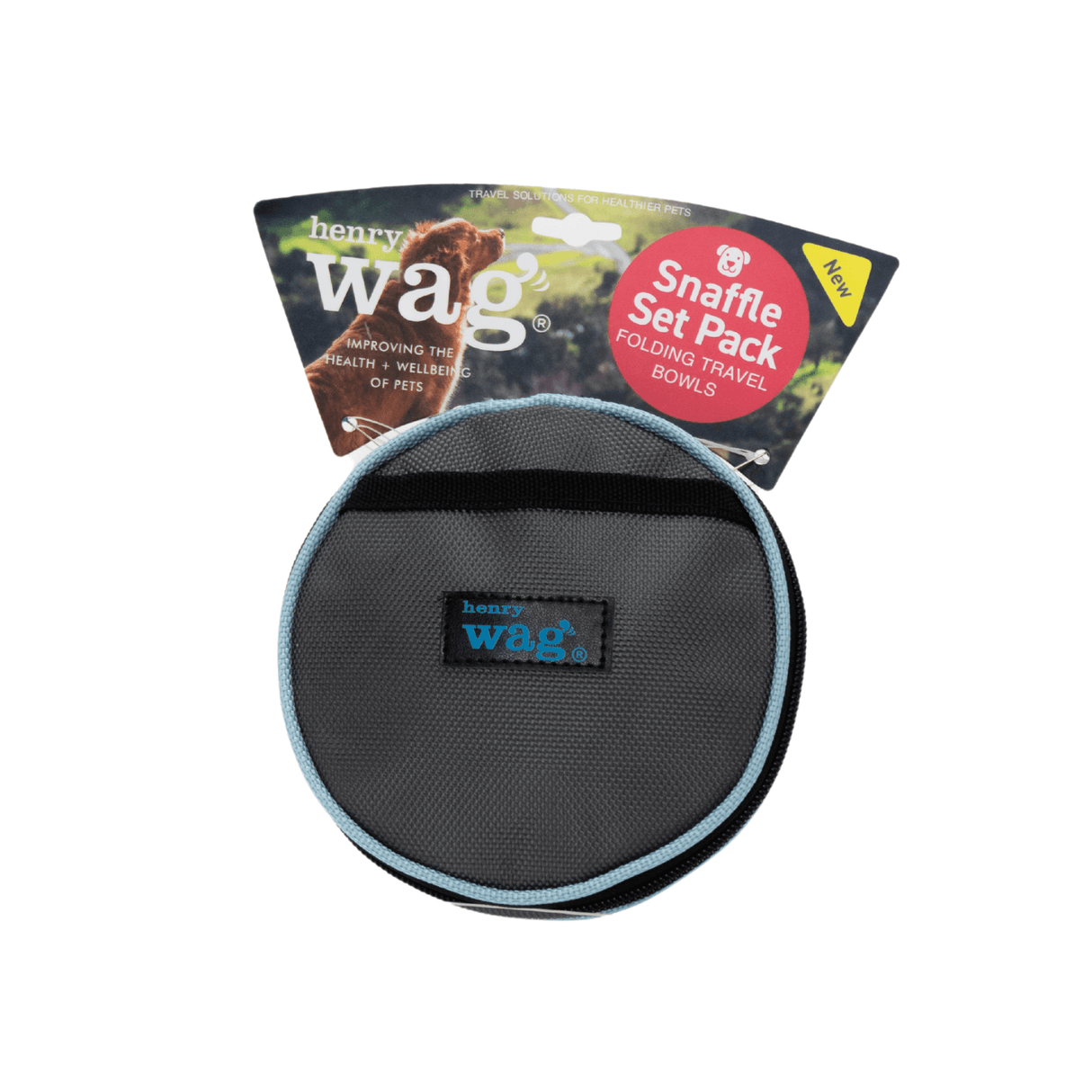 Henry Wag Snaffle Pack Portable Bowl Set, Henry Wag,