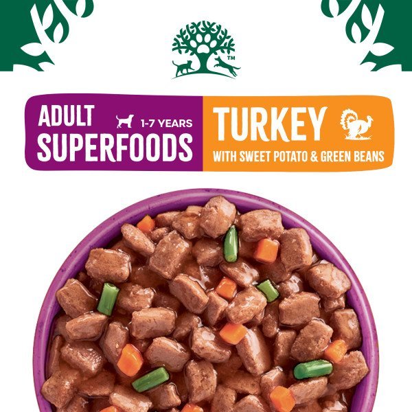 James Wellbeloved Adult Dog Superfoods with Turkey in Gravy 48 x 90g Pouches, James Wellbeloved,