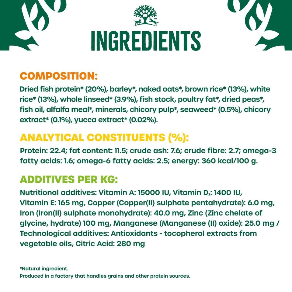 James Wellbeloved Adult Fish & Rice Dry Dog Food, James Wellbeloved, 15 kg