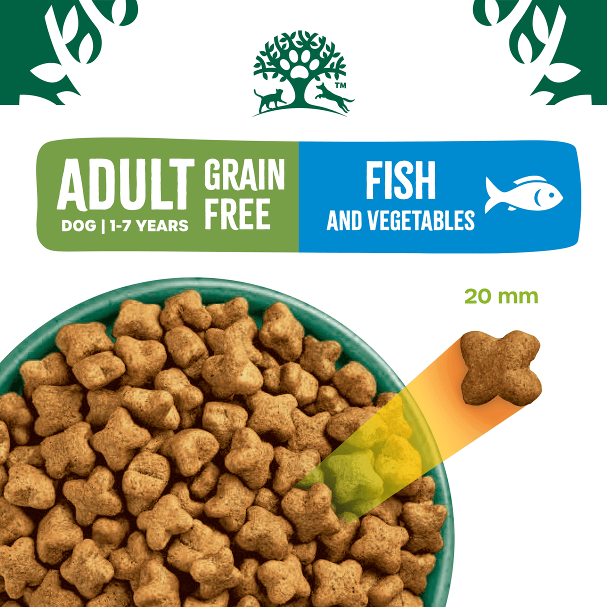 James Wellbeloved Adult Fish & Veg Grain Free Dry Dog Food, James Wellbeloved, 10 kg