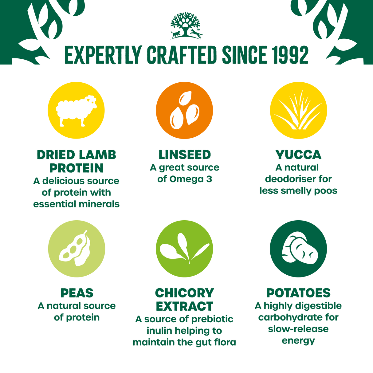 James Wellbeloved Adult Lamb & Veg Grain Free Dry Dog Food - 10kg, James Wellbeloved,