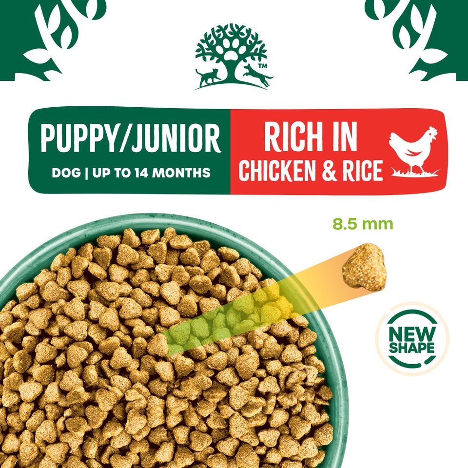 James Wellbeloved Puppy Chicken & Rice Complete Dry Dog Food, James Wellbeloved, 15 kg