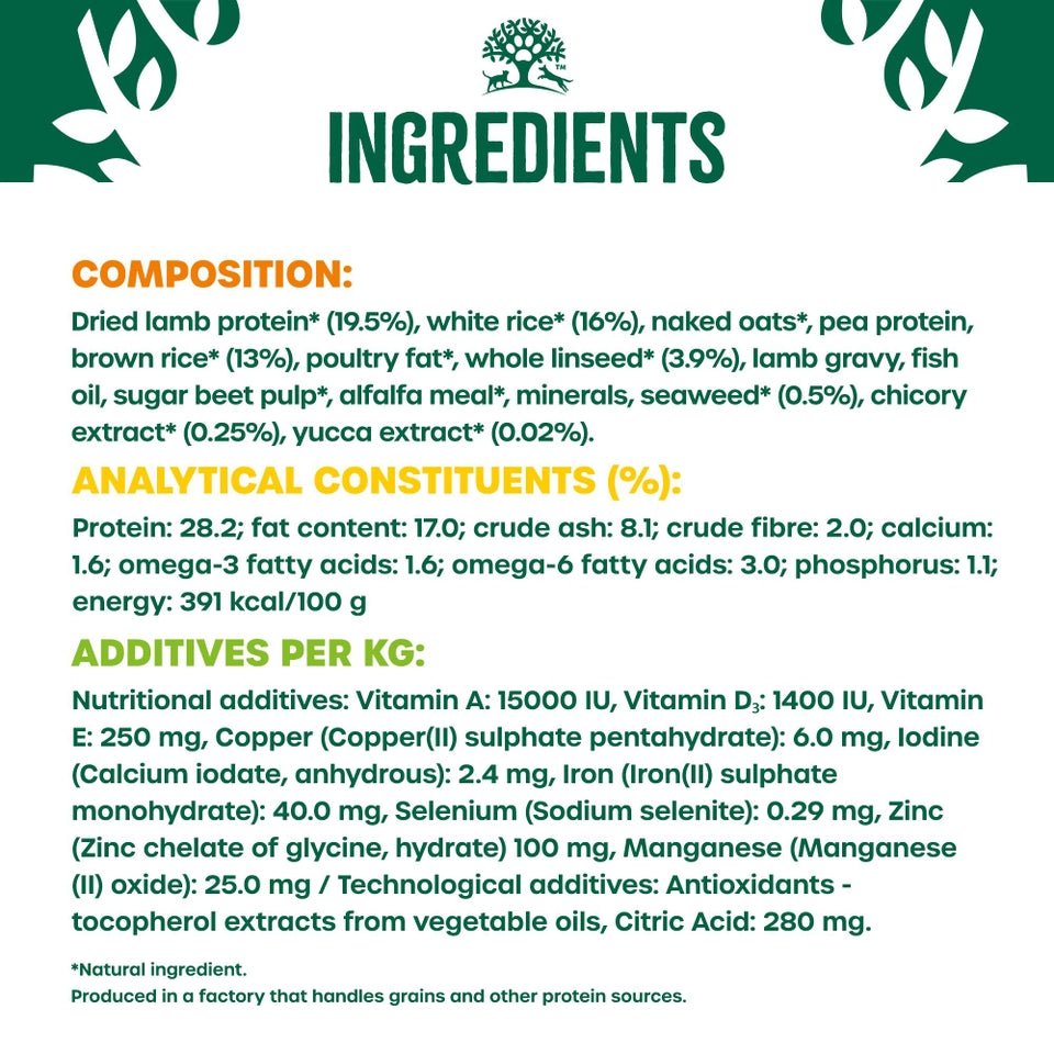 James Wellbeloved Puppy / Junior Lamb & Rice Dry Dog Food, James Wellbeloved, 15 kg