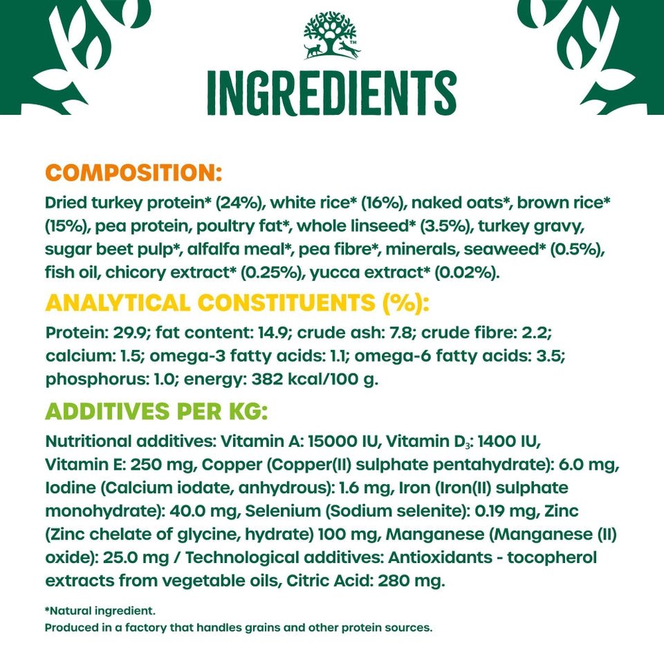 James Wellbeloved Puppy/Junior Turkey & Rice Dry Dog Food, James Wellbeloved, 15 kg