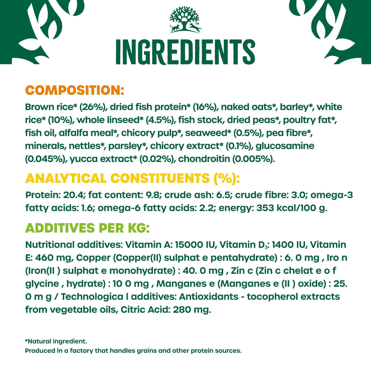 James Wellbeloved Senior Fish & Rice Dry Dog Food, James Wellbeloved, 15 kg