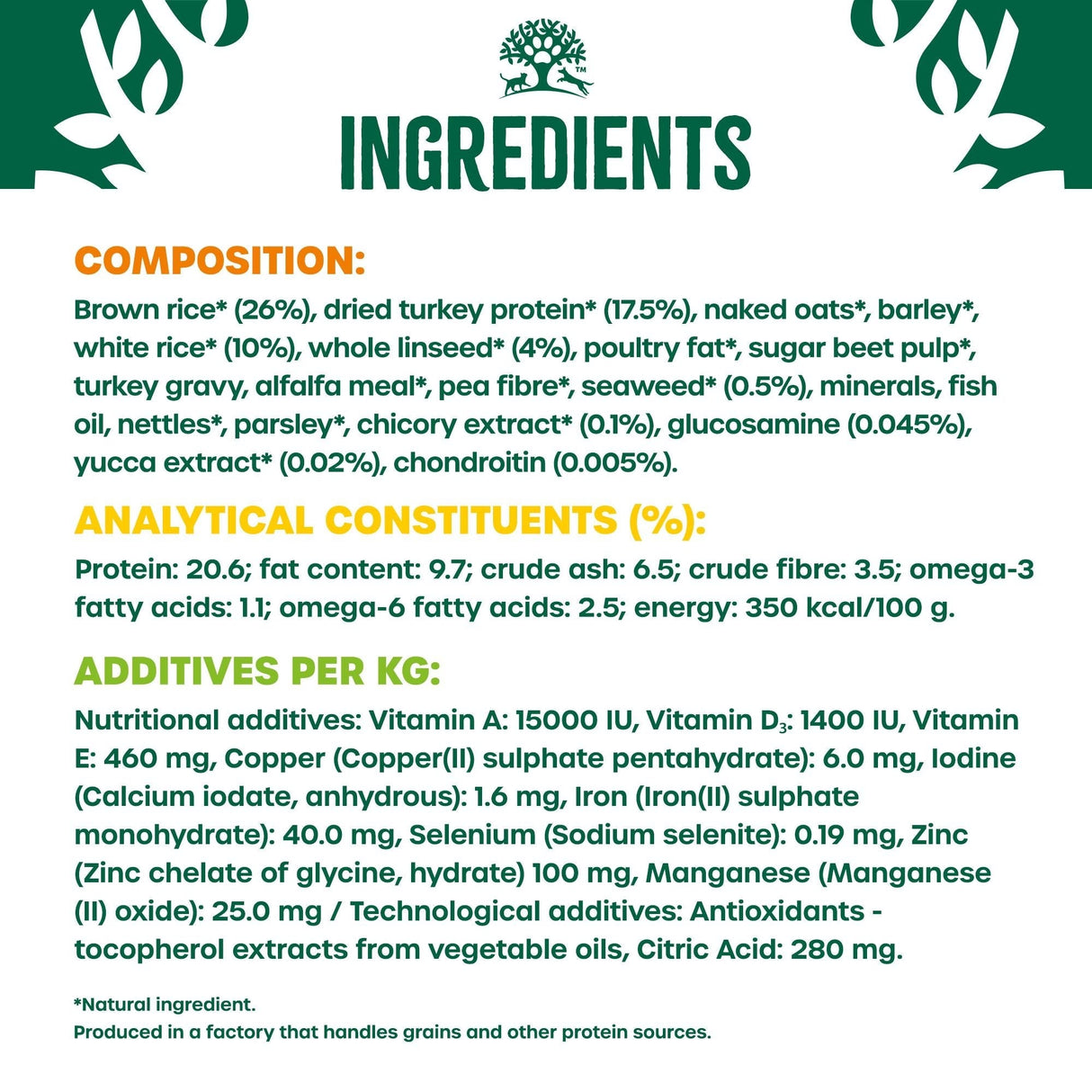 James Wellbeloved Senior Turkey & Rice Small Breed Dry Dog Food, James Wellbeloved, 7.5 kg