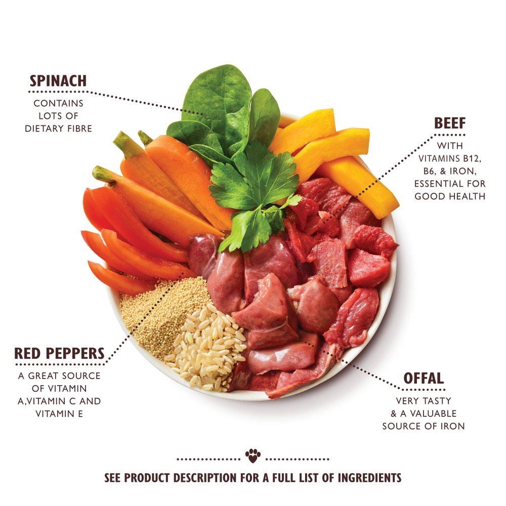 Lily's Kitchen Beef Goulash Wet Adult Dog Food Tins 6x400g, Lily's Kitchen,