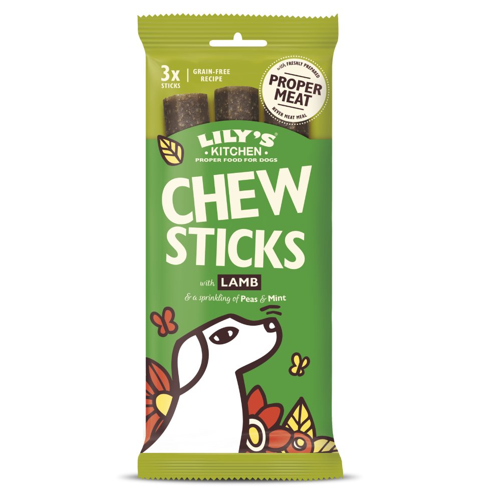 Lily's Kitchen Chew Sticks with Lamb - 10 x 120g, Lily's Kitchen,