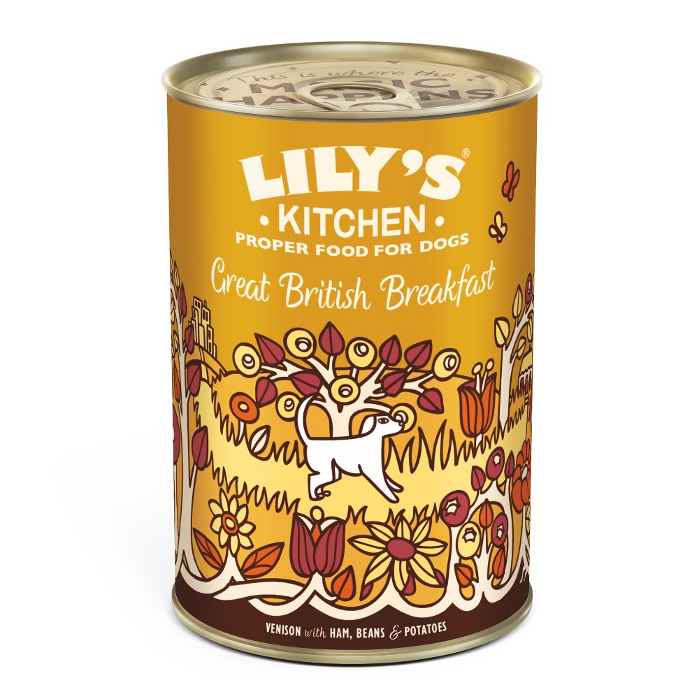 Lily's Kitchen Great British Breakfast - 6 x 400g Cans, Lily's Kitchen,