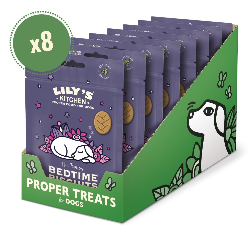 Lilys Kitchen Organic Bedtime Biscuits - 8 X 80g, Lily's Kitchen,