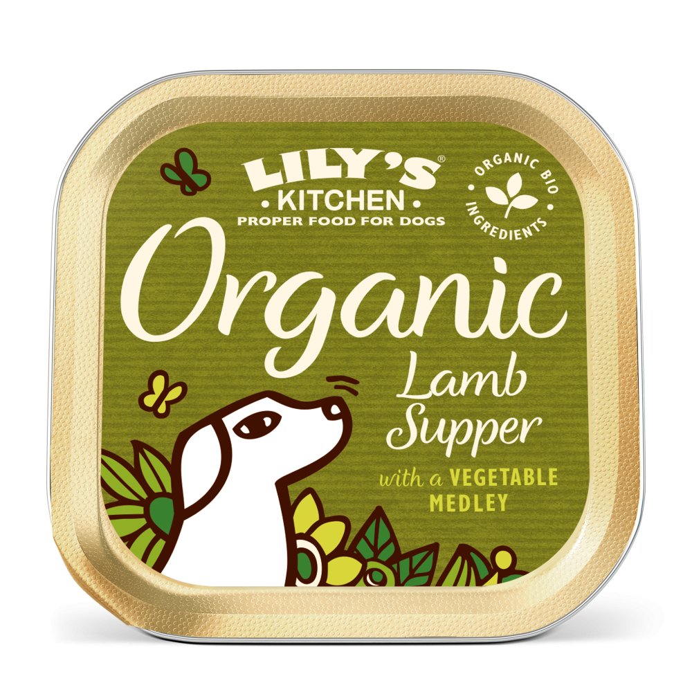 Lily's Kitchen Organic Lamb Supper - 11 x 150g Trays, Lily's Kitchen,