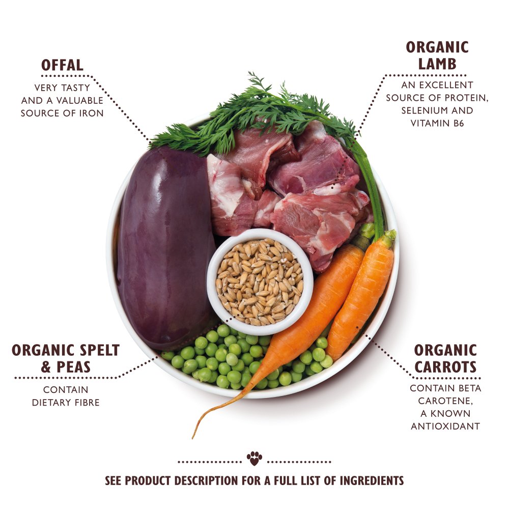 Lily's Kitchen Organic Lamb Supper - 11 x 150g Trays, Lily's Kitchen,