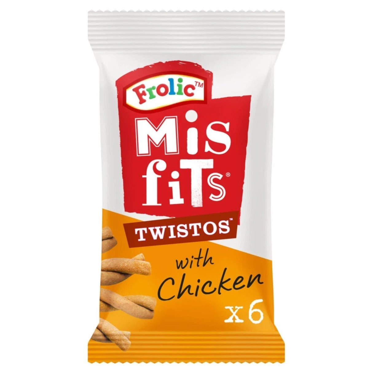 Misfits Twistos Chicken Dog Treats - 18 Pack, Pedigree,
