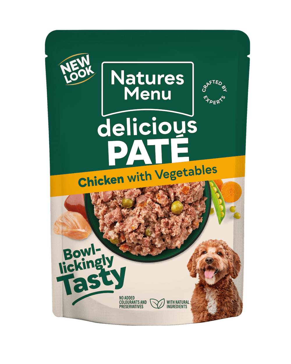 Natures Menu Chicken with Veg and Rice Dog Pouches - 8 x 300g, Natures Menu,