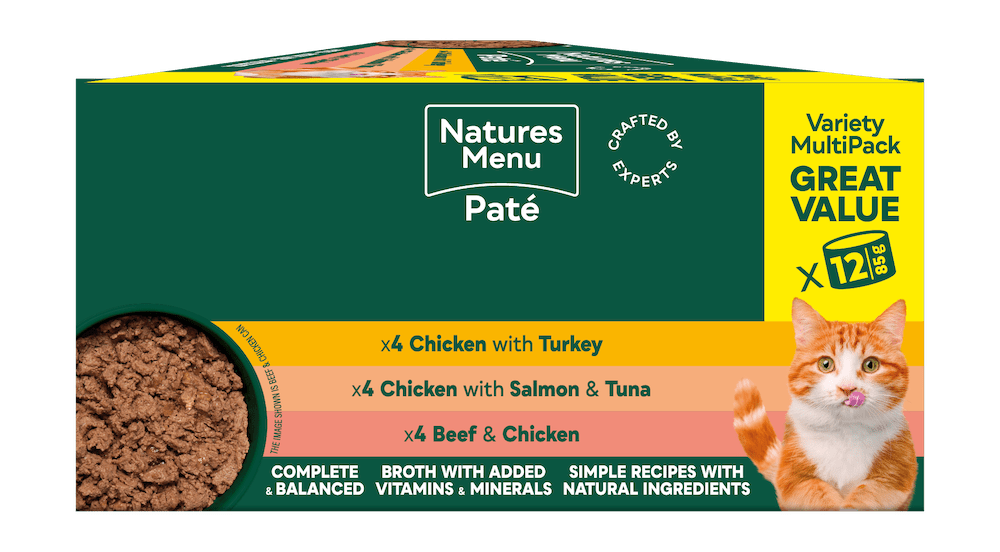Natures Menu Meat Selection Adult Cat Multipack Cans - 4x (12x85g), Natures Menu,