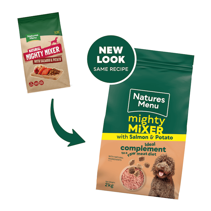 Natures Menu Natural Mighty Mixer with Salmon & Potatoes - 5 x 2 kg, Natures Menu,