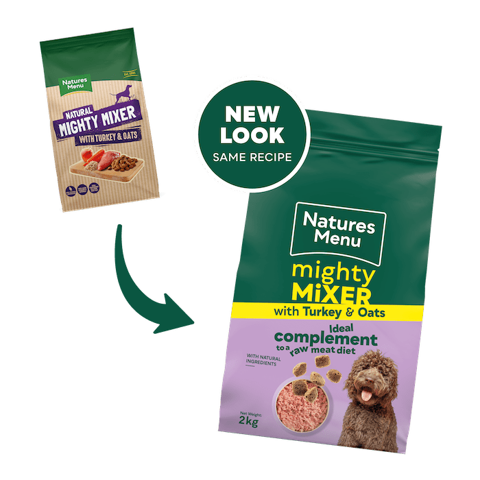 Natures Menu Natural Mighty Mixer with Turkey & Oats - 5 x 2 kg, Natures Menu,