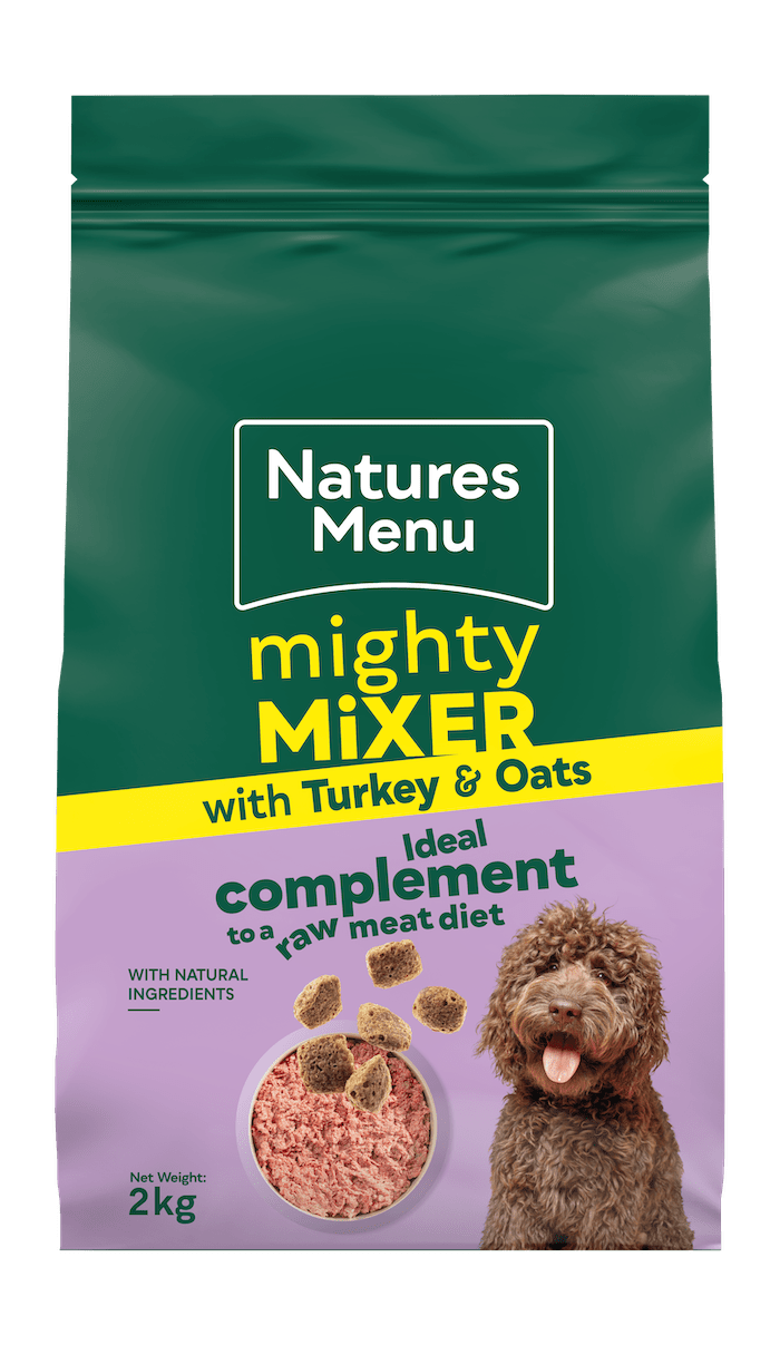 Natures Menu Natural Mighty Mixer with Turkey & Oats - 5 x 2 kg, Natures Menu,
